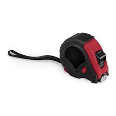 Vue Mètre ruban de 5m en ABS - Guliver v de couleur rouge| Krokrodeal