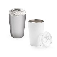 Vue générale Tasse de voyage 380mL en acier inox - Slider | Krokrodeal
