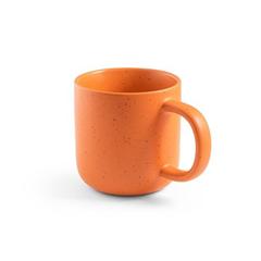 Vue Tasse en céramique de 370 mL - Constellation de couleur orange| Krokrodeal
