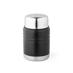 Vue Thermos alimentaires en acier inoxydable 550 mL - Gimlet de couleur noir| Krokrodeal