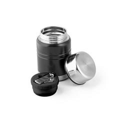 Vue Thermos alimentaires en acier inoxydable 550 mL - Gimlet de couleur noir| Krokrodeal