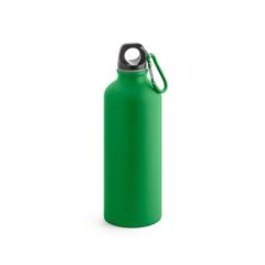 Vue Bouteille aluminium 550mL avec mousqueton - Collina de couleur vert| Krokrodeal