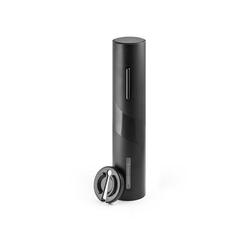 Vue Tire-bouchon électrique - Merlot de couleur noir| Krokrodeal