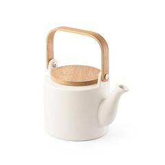 Vue Théière en céramique 700 mL - Glogg de couleur blanc| Krokrodeal