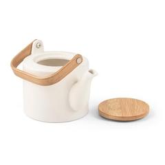 Vue Théière en céramique 700 mL - Glogg de couleur blanc| Krokrodeal