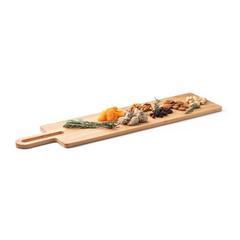 Vue Planche en bambou - Caraway long de couleur beige| Krokrodeal