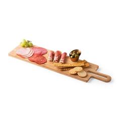 Vue Planche en bambou - Caraway long de couleur beige| Krokrodeal