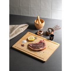 Vue générale Planche à découper en bambou - Marjoram | Krokrodeal