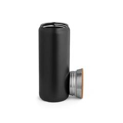 Vue Thermos en acier inoxydable 600 ml - Lavine 600 de couleur noir| Krokrodeal