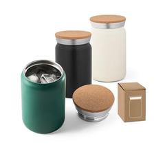 Vue générale Bouteille thermique en acier inoxydable de 350 mL - Lavine 350 | Krokrodeal