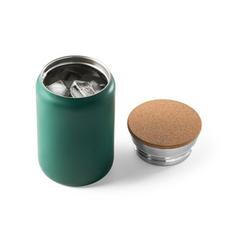 Vue Bouteille thermique en acier inoxydable de 350 mL - Lavine 350 de couleur vert| Krokrodeal