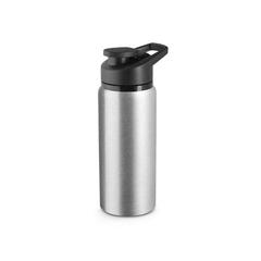 Vue Bouteille de sport en 90% aluminium recyclé 660 mL - Shawn de couleur gris| Krokrodeal
