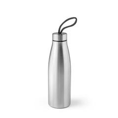 Vue Bouteille en acier inoxydable recyclé à 90% (710 mL) - Morgan de couleur gris| Krokrodeal