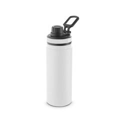 Vue Bouteille en acier inoxydable recyclé à 90% (570 mL) - Federer de couleur blanc| Krokrodeal