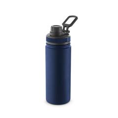 Vue Bouteille en acier inoxydable recyclé à 90% (570 mL) - Federer de couleur bleu| Krokrodeal