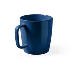 Vue Mug en céramique 450 mL - Dhoni de couleur bleu| Krokrodeal