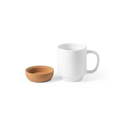 Vue Mug en céramique 410mL avec revêtement pour sublimation - Rory sub de couleur blanc| Krokrodeal