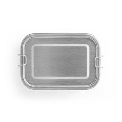Vue ALLSPICE. Lunch Box. Boîte hermétique robuste en acier inoxydable (90% recyclé) 750 mL de couleur gris| Krokrodeal