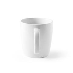 Vue Mug en céramique 450 mL - Dhoni white de couleur blanc| Krokrodeal