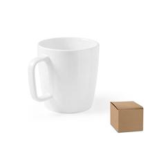 Vue générale Mug en céramique 450 mL - Dhoni white | Krokrodeal