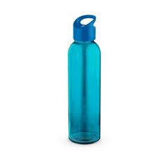 Vue Bouteille en verre 500mL avec bouchon en PP - Portis glass de couleur bleu| Krokrodeal