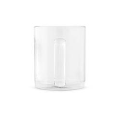 Vue Mug en verre 350ml pour sublimation - Carmo de couleur translucide| Krokrodeal