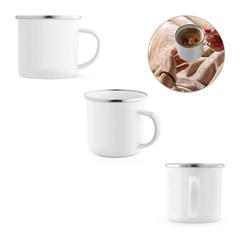 Vue générale Mug émaillé 350 mL pour sublimation - Gotze sub | Krokrodeal