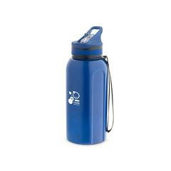 Vue Bouteille de sport 1200mL en PETG - Tyson de couleur bleu| Krokrodeal