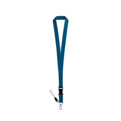 Vue Lanyard - Anquetil de couleur bleu| Krokrodeal