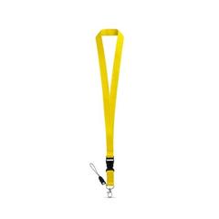 Vue Lanyard - Anquetil de couleur jaune| Krokrodeal