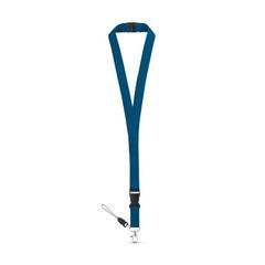 Vue Lanyard - Murray de couleur bleu| Krokrodeal