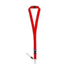 Vue Lanyard - Murray de couleur rouge| Krokrodeal