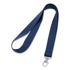 Vue Lanyard - Lariat de couleur bleu| Krokrodeal