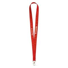 Vue Lanyard - Lariat de couleur rouge| Krokrodeal