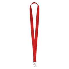 Vue Lanyard - Lariat de couleur rouge| Krokrodeal