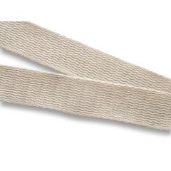 Vue Tour de cou / Lanyard - Ballina de couleur beige| Krokrodeal