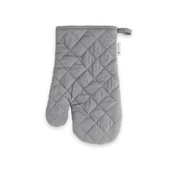 Vue Gant de cuisine en coton (60% recyclé) - Rickey de couleur gris| Krokrodeal