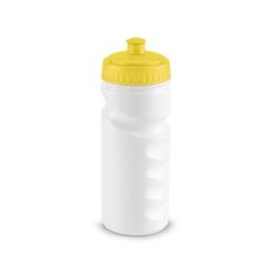 Vue Bouteille de sport HDPE 530 mL - Lowry de couleur jaune| Krokrodeal