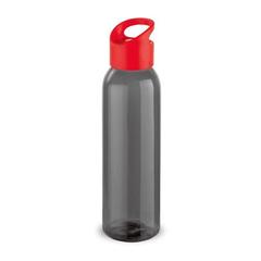 Vue Bouteille de sport en PP et PS 630 mL - Portis de couleur rouge| Krokrodeal