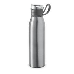 Vue Bouteille de sport en aluminium 650 mL - Korver de couleur gris| Krokrodeal