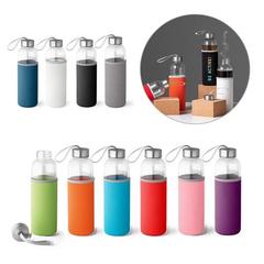 Vue générale Bouteille de sport en verre et acier inoxydable 520 mL - Raise | Krokrodeal