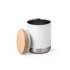 Vue Gobelet en acier inoxydable 370 mL - Norre tumbler de couleur blanc| Krokrodeal