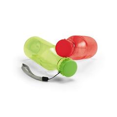 Vue Bouteille de sport en Tritan™ 510 mL - Jim de couleur rouge| Krokrodeal