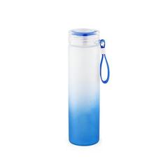 Vue Bouteille en verre borosilicate et bouchon en AS 470 mL - Williams de couleur bleu| Krokrodeal