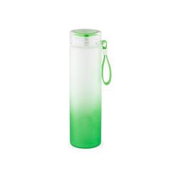 Vue Bouteille en verre borosilicate et bouchon en AS 470 mL - Williams de couleur vert| Krokrodeal