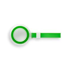 Vue Bouteille en verre borosilicate et bouchon en AS 470 mL - Williams de couleur vert| Krokrodeal