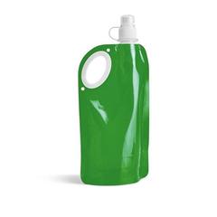 Vue Bouteille pliable 700mL en PET, PA et PE - Hike de couleur vert| Krokrodeal