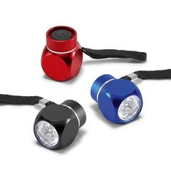Vue générale Lampe de poche en aluminium avec 6 LED - Louis | Krokrodeal