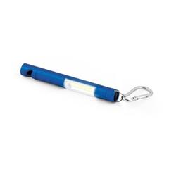 Vue Lampe de poche en aluminium avec LED COB - Corts de couleur bleu| Krokrodeal