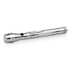 Vue Lanterne métallique extensible - Nobend de couleur gris| Krokrodeal